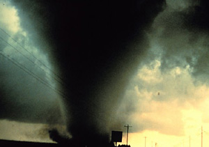 The Dimmit, TX tornado in 1995