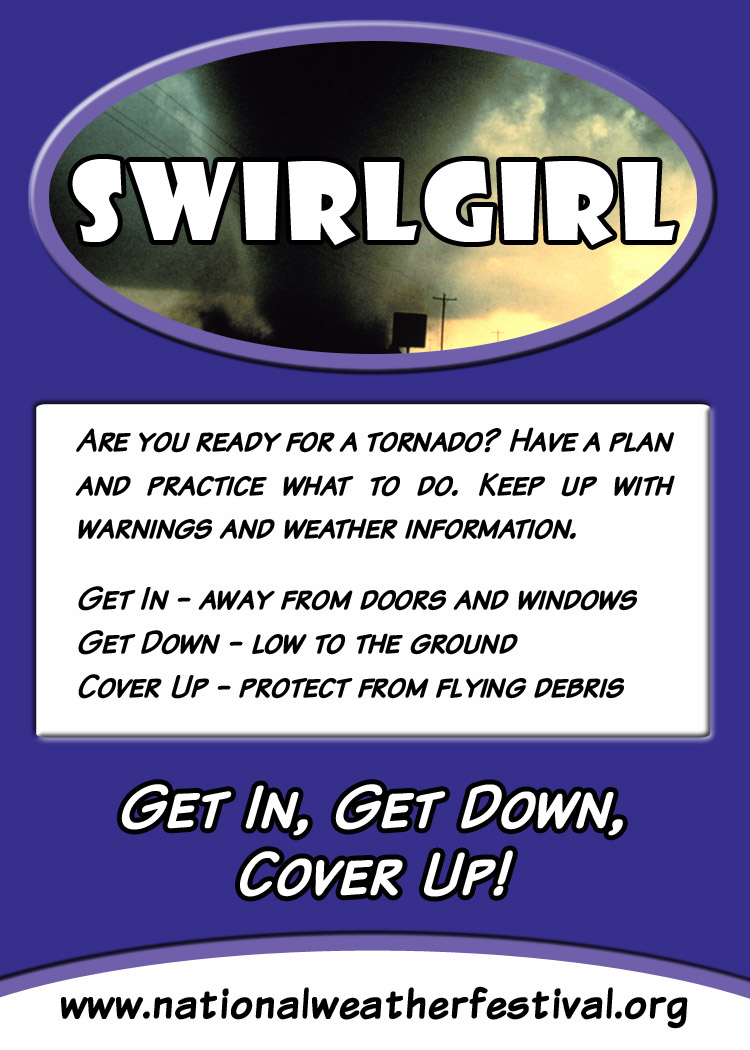Swirl Girl card back