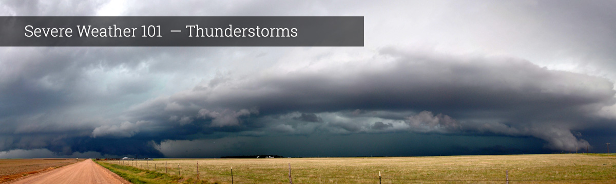 Thunderstorm mesocyclone