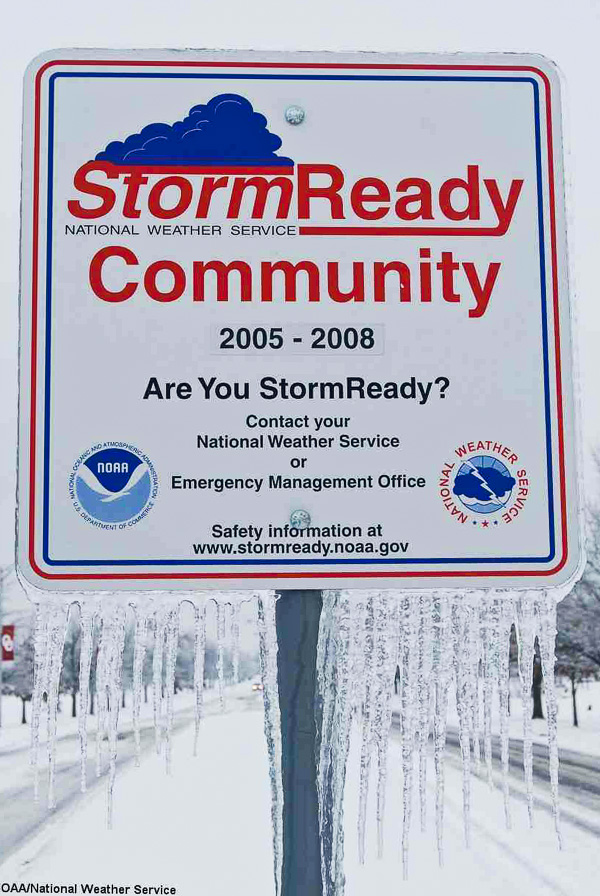 storm ready sign