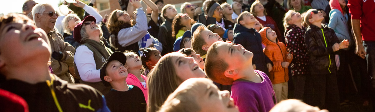 Happy faces at the National Weather Festival