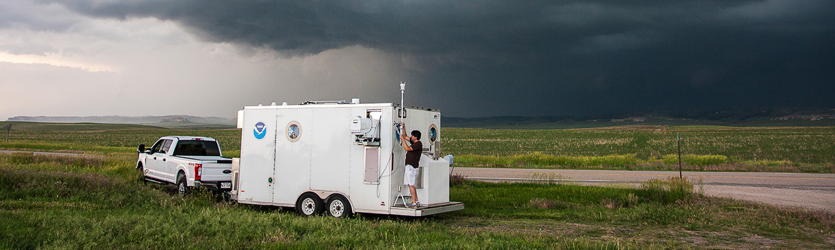 Researchers in the Hazardous Weather Testbed