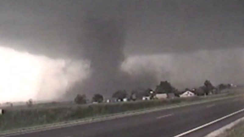 Rural tornado