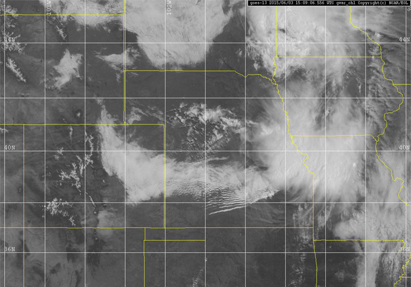 satellite imagery of bore